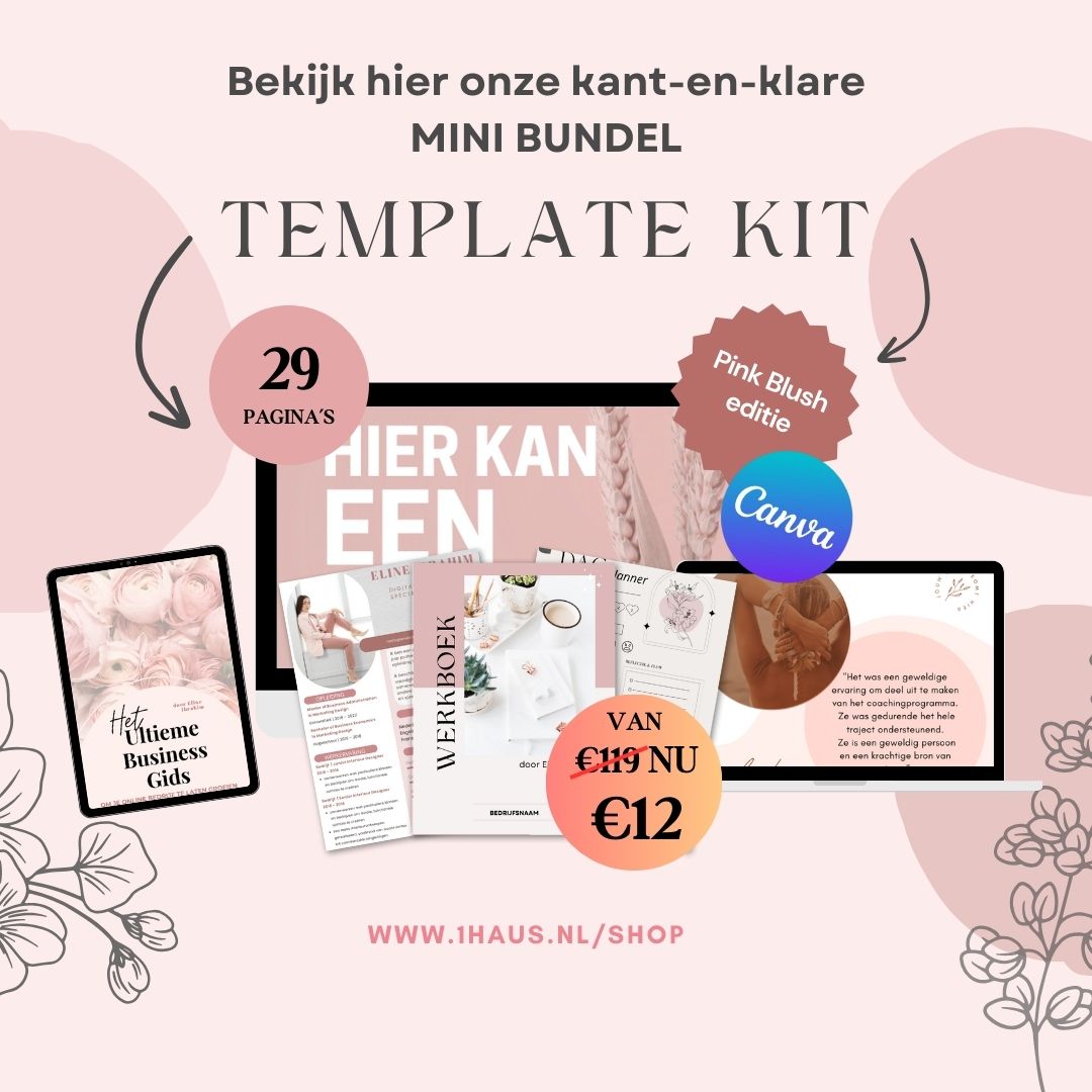 Mini Bundel - Pink Blush editie