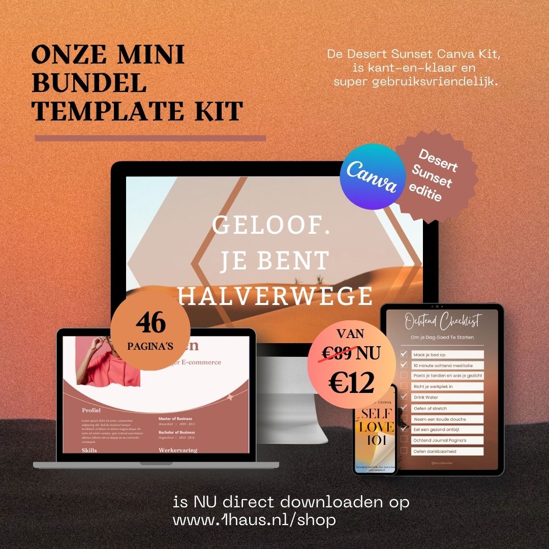 Mini Bundel - Desert Sunset Editie